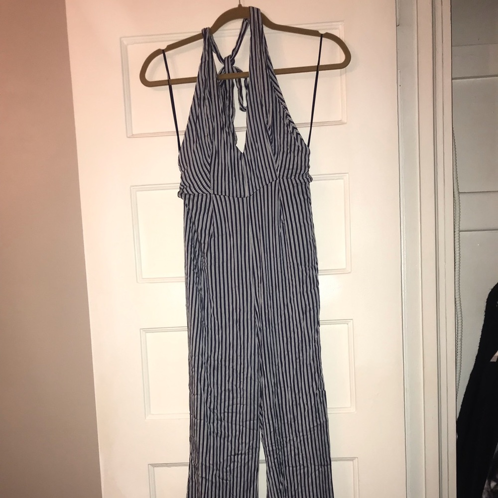 Backless jumpsuit